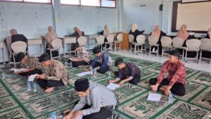suasana ujian munaqosyah wafa