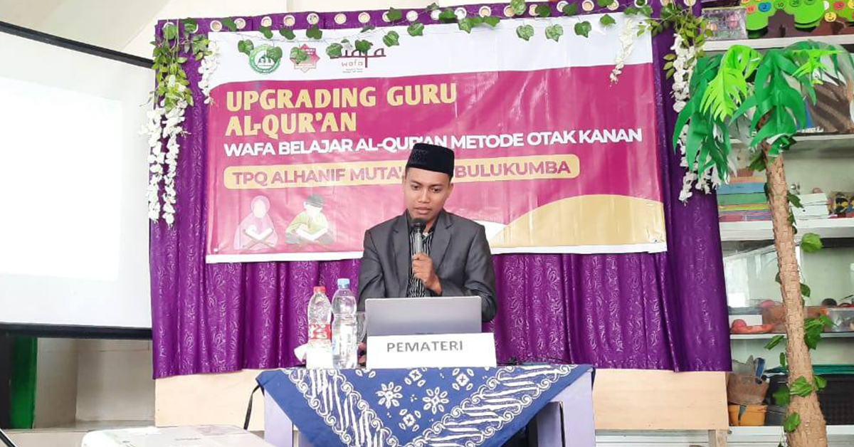 Sepuluh Hari di Sulawesi Selatan: Ketika Trainer Wafa Pusat Datang Langsung ke Pintu Lembaga